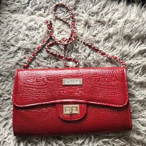 Chloe  red purse